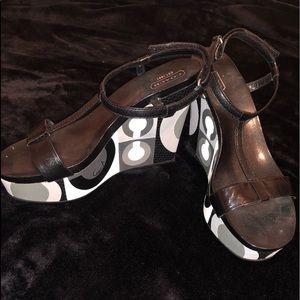 Coach Wedges Size 6